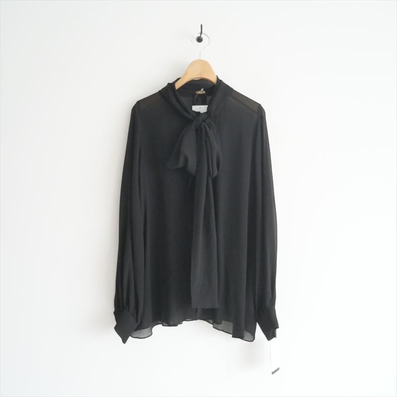 2024SS / L'Appartement ドゥーズィエムクラス / Washable Silk Boutie Blouse ブラウス / 24050560512110 / 2503-0719拍卖