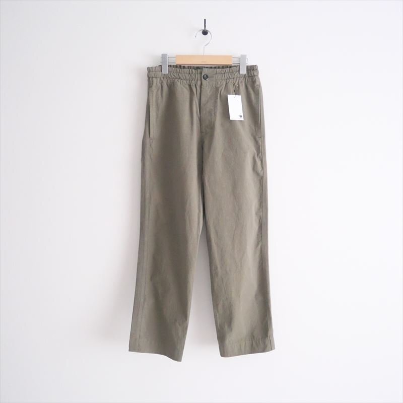 2024SS / 未使用 / MHL. エムエイチエル / GARMENT DYE LIGHTWEIGHT PLAINWEAVE パンツ 0 / 595-4140551 / 2406-0713拍卖
