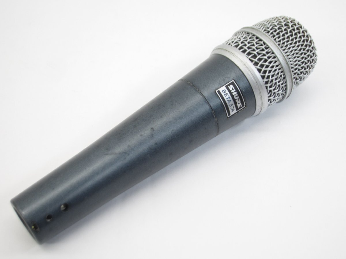 SHURE シュア BETA 57A ダイナミックマイク #UD3717拍卖