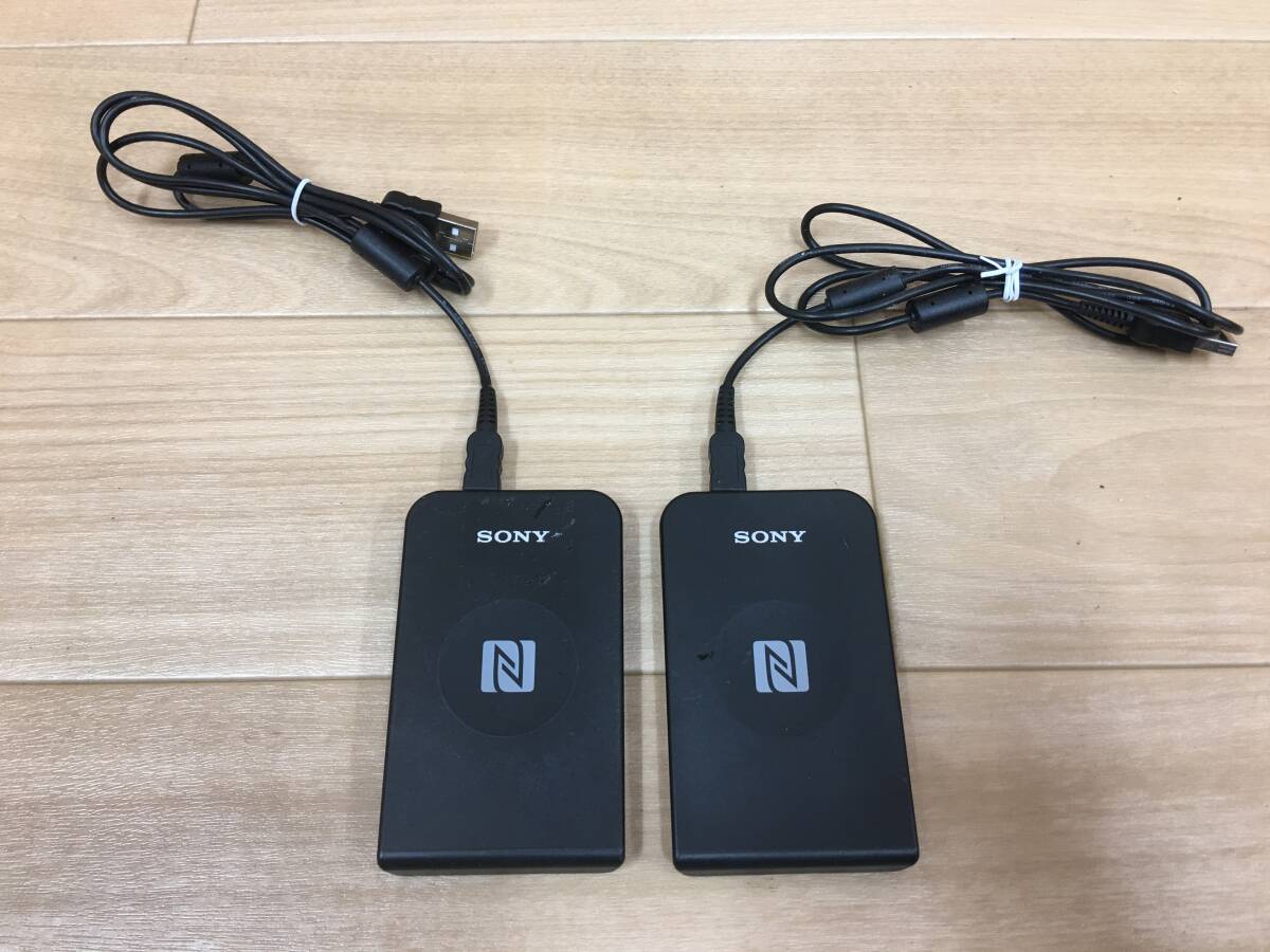 A22263)Sony RC-S380 非接触ICカードリーダー/ライター 中古動作品2点セット拍卖