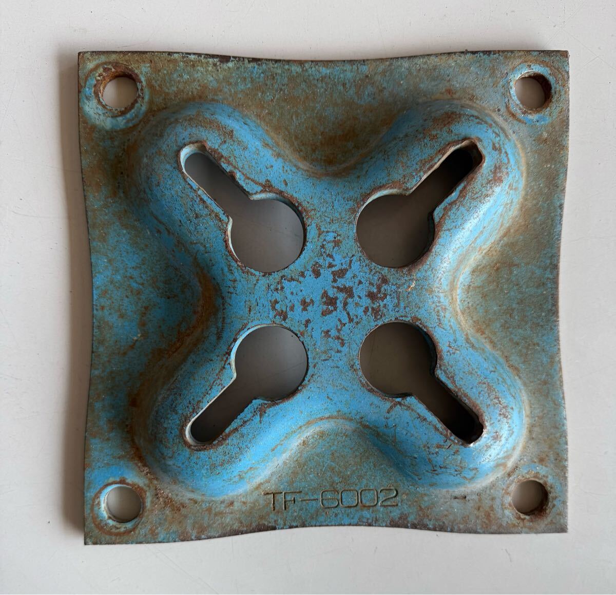 鈑金 板金 塗装 ベース プレート アンカーベース オートポール 自動車鈑金 自動車アンカープレート 鉄板 1枚 P25032203拍卖