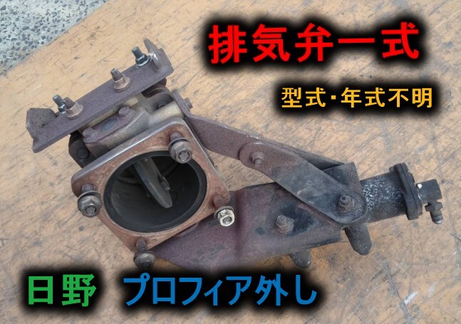 【日野】排気弁一式 プロフィア型式・年式不明 デコトラ 中古☆ 拍卖
