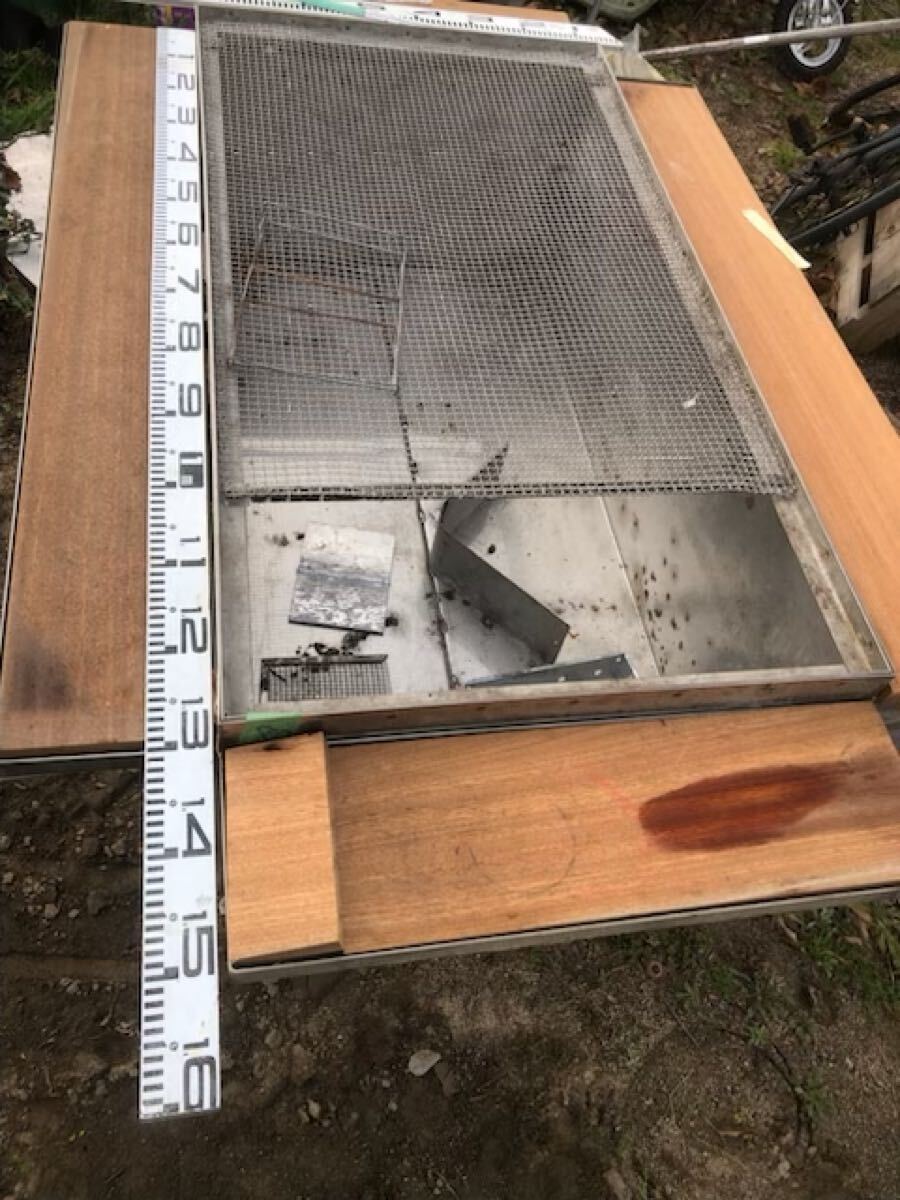 炉端焼き 業務用BBQ台 浜焼 磯焼 牡蠣小屋 広島市引取限定拍卖