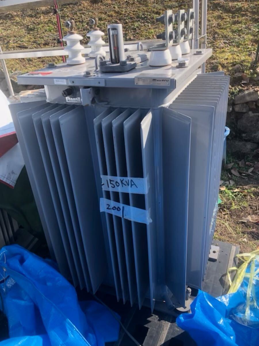 150kVA 2001年 単相 ダイヘン 東広島市 引取限定拍卖