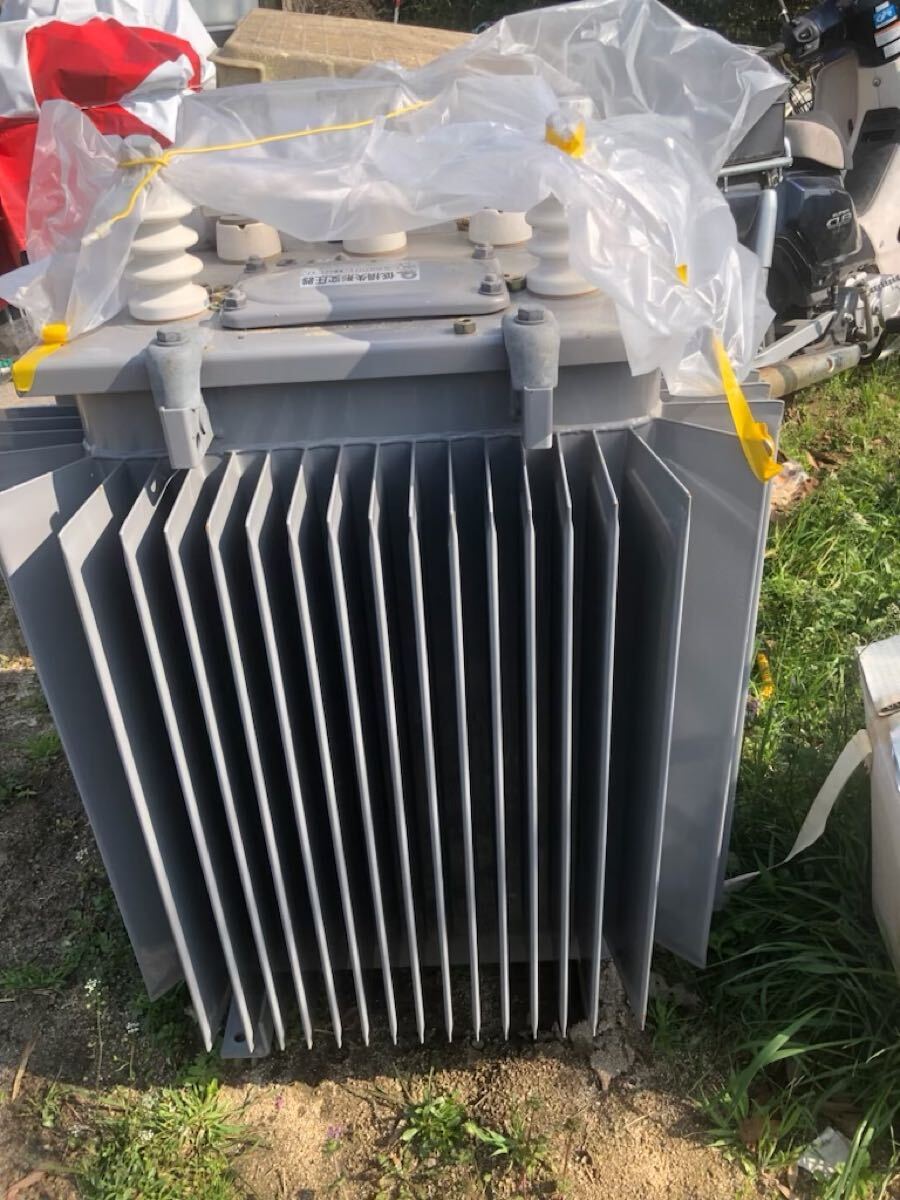 高圧受電 単相150kVA 2004年製 日立トランス 東広島市引取限定拍卖