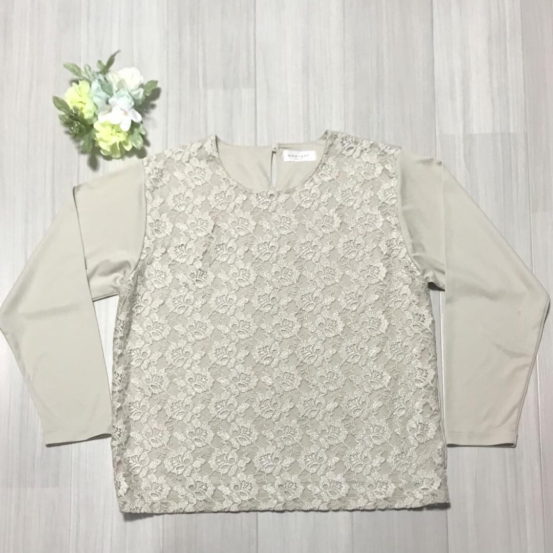 wavegal レディース 前レースカットソー サイズLL b0097拍卖