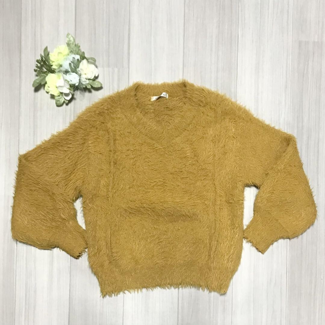 KHALITA レディース 長袖ニット サイズM バスト79〜87cm 身長154〜162cm b0101拍卖