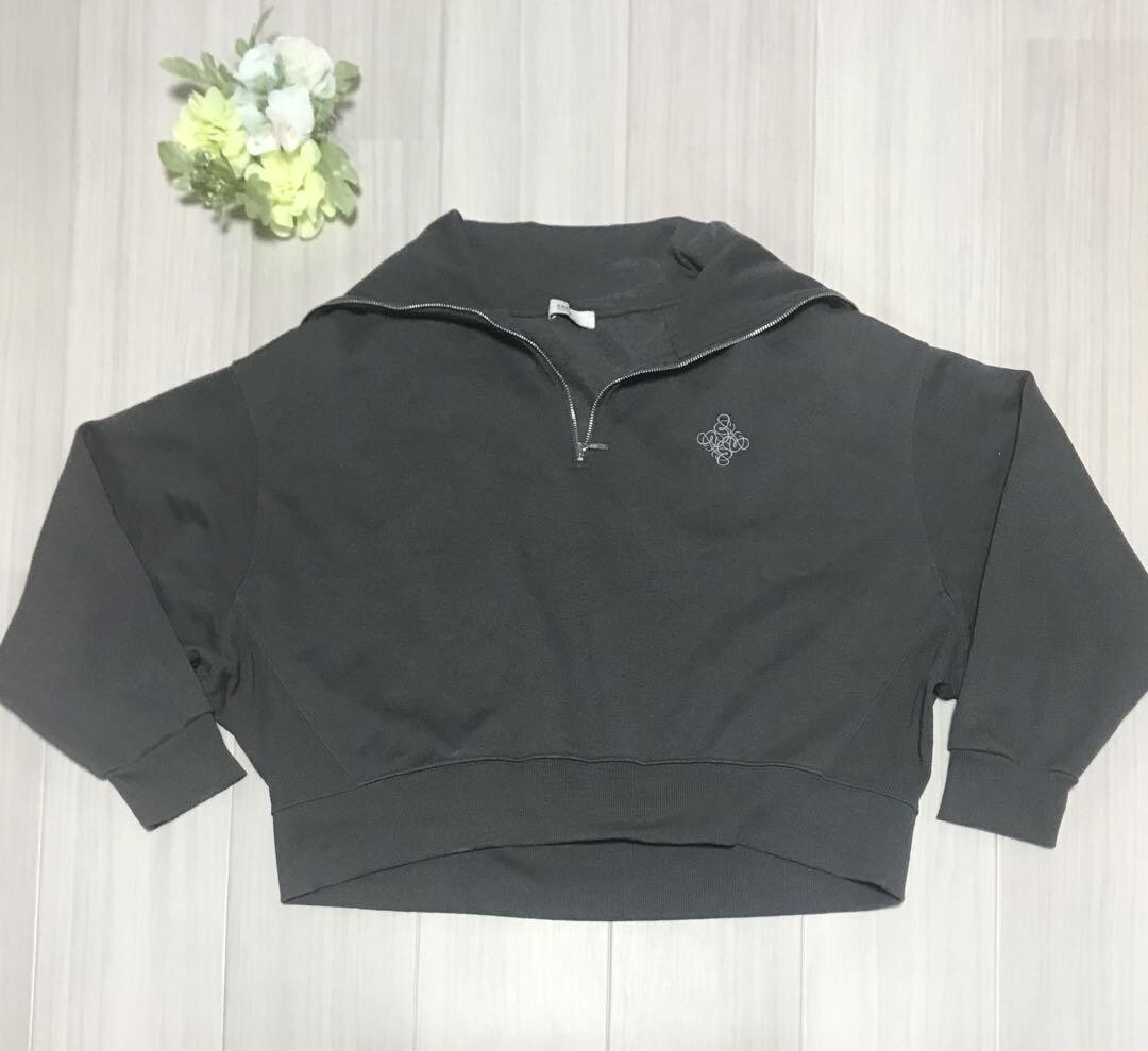 earth レディース ハーフジッププルオーバー トレーナー フリーサイズ b0060拍卖