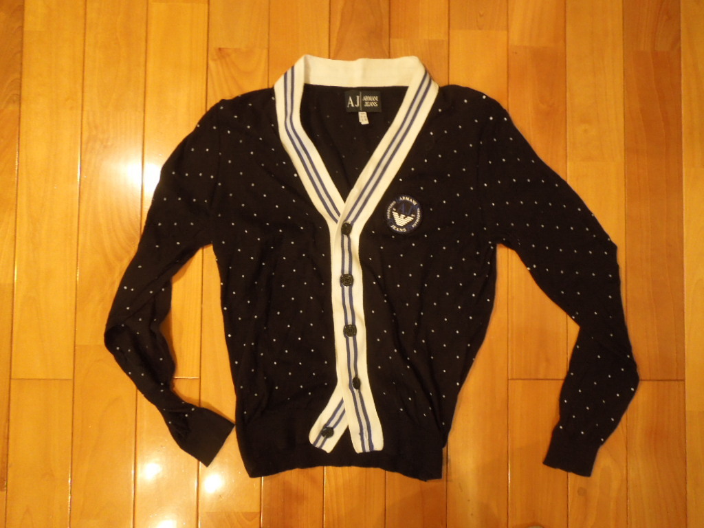 ARMANI JEANS アルマーニジーンズ サマーカーディガン Sサイズ拍卖