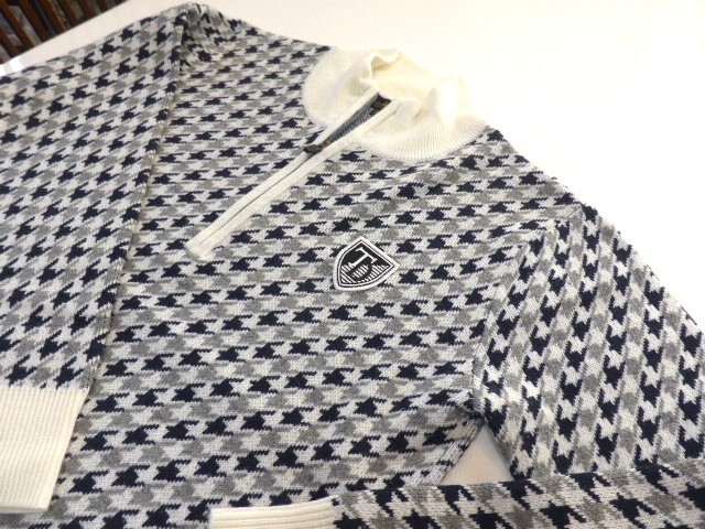 美品☆ツアーデヴィジョン☆格子柄ベスト☆Mサイズ☆送料無料!拍卖