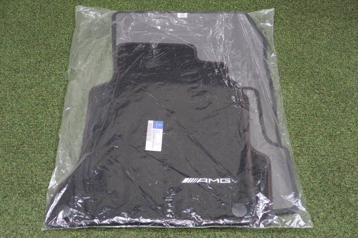 <未使用品/即納可能>メルセデスベンツ 純正 AMG フロアマット フロアカーペット 品番:A2466802948 00003D16 直接引取OK(福岡)!!拍卖