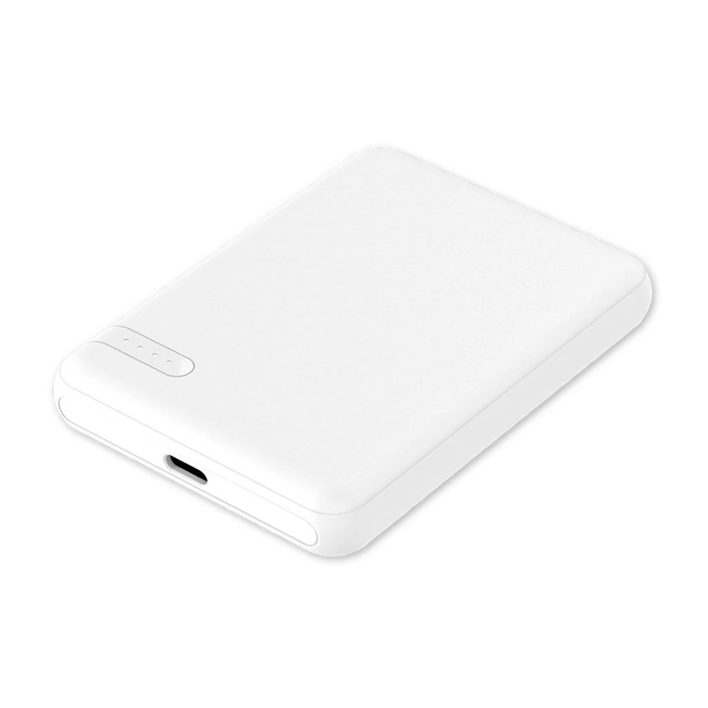 モバイルバッテリー 5000mAh クレジットカードと同等サイズの極薄設計 HIDISC HD4-MBTC5000CSWH/3299x1個 PSEマーク有拍卖