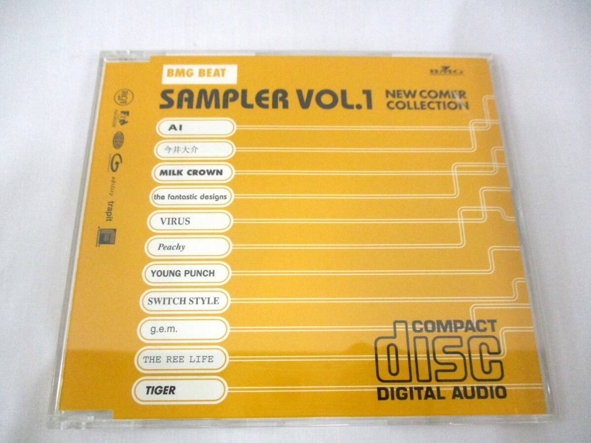 ◆【即決あり】非売品 2000年 BMG BEAT SAMPLER VOL.1 オムニバス CD 日本盤 プロモ / VIRUS peachy switch style AI TIGER 他拍卖