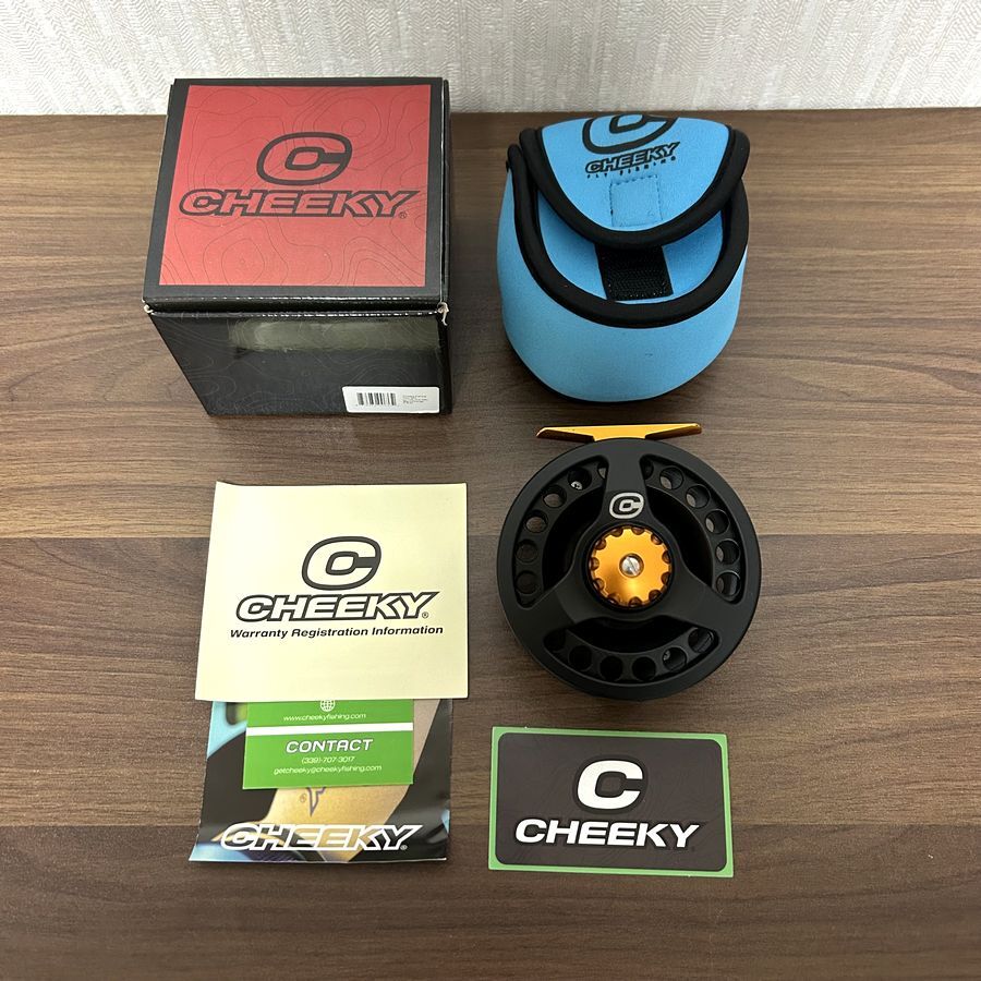 Cheeky Tyro Reel 375 (7-8wt) チィキー ティロウ リール フライフィッシング フライリール 拍卖