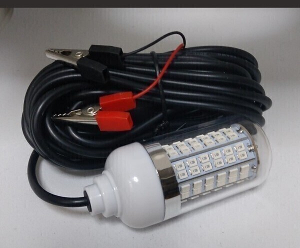 グリーン 集魚灯 グイグイ集まる! 108LED 高輝度 夜釣りの必需品! 水中ライト ON/OFF スイッチ付き 海外で大人気 新品 国内発送拍卖
