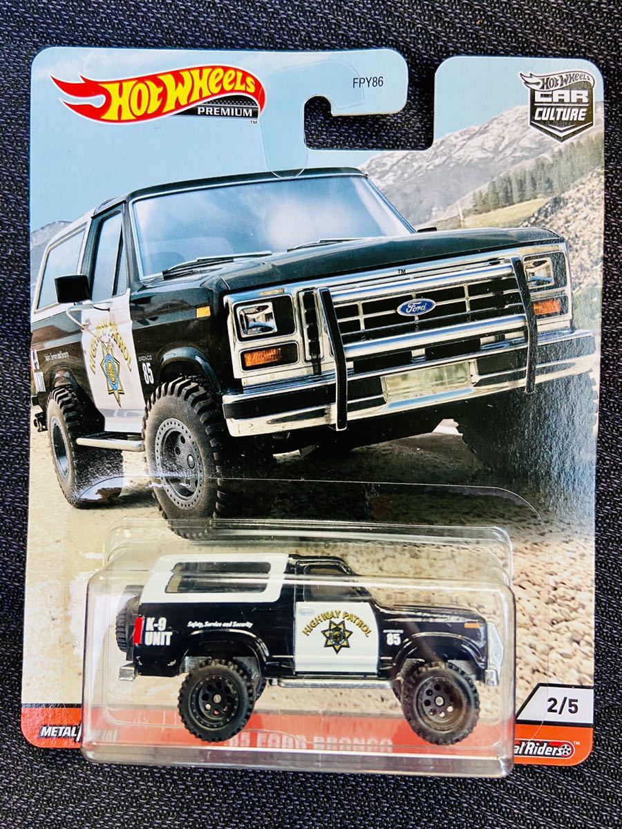Hot Wheels ホットウィール '85 FORD BRONCO フォード ブロンコ CAR CULTURE拍卖