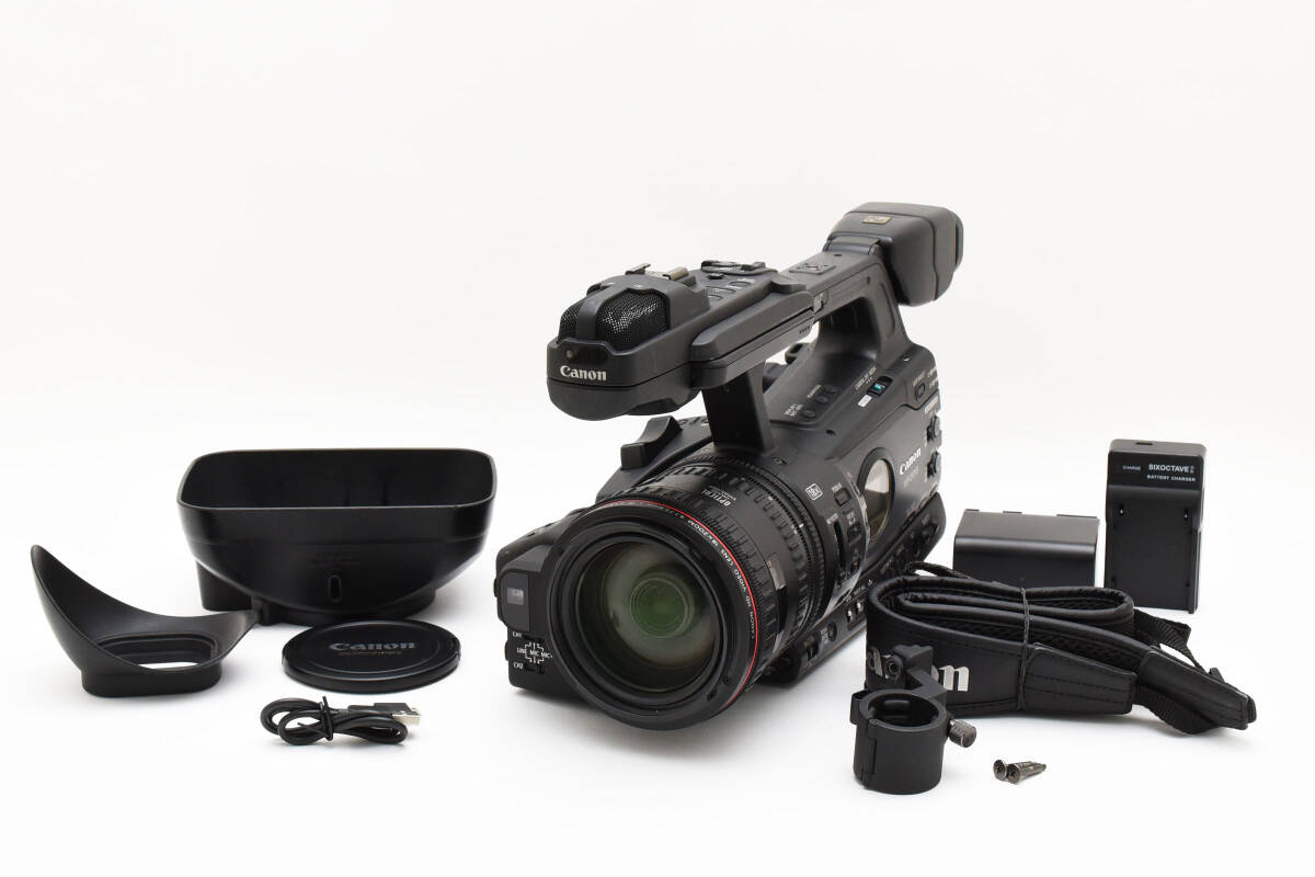 通電時間893時間 良品 Canon XF300 ビデオカメラ バッテリー&チャージャー&アクセサリーセット拍卖