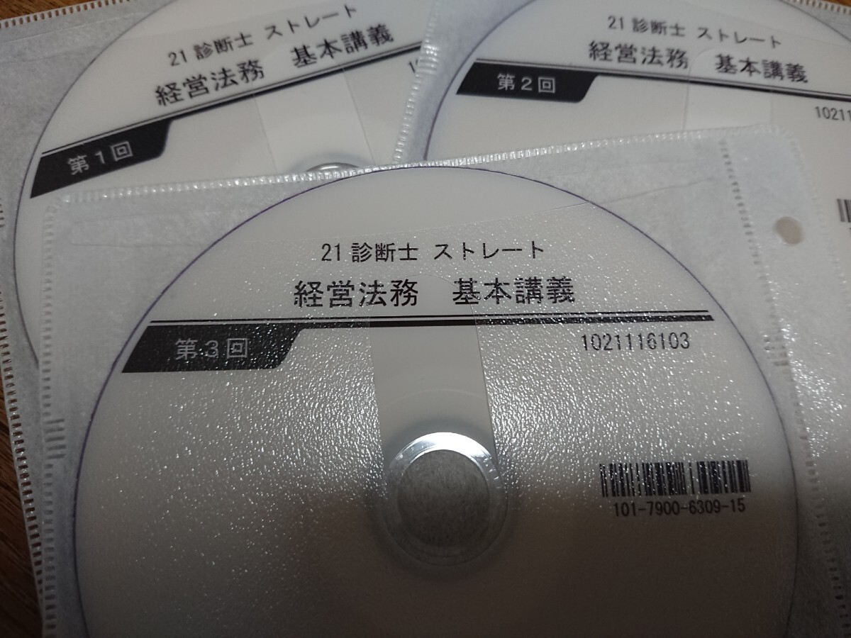TAC 中小企業診断士 経営法務 基本講義 講義DVD 中古品拍卖