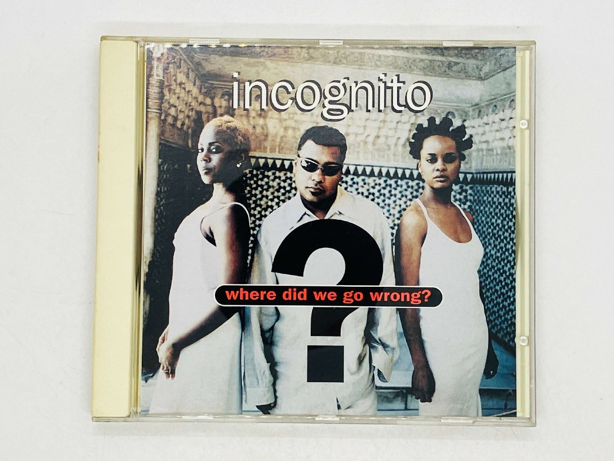 即決CD INCOGNITO / WHERE DID WE GO WRONG? / インコグニート / 422 852 590-2 Y44拍卖