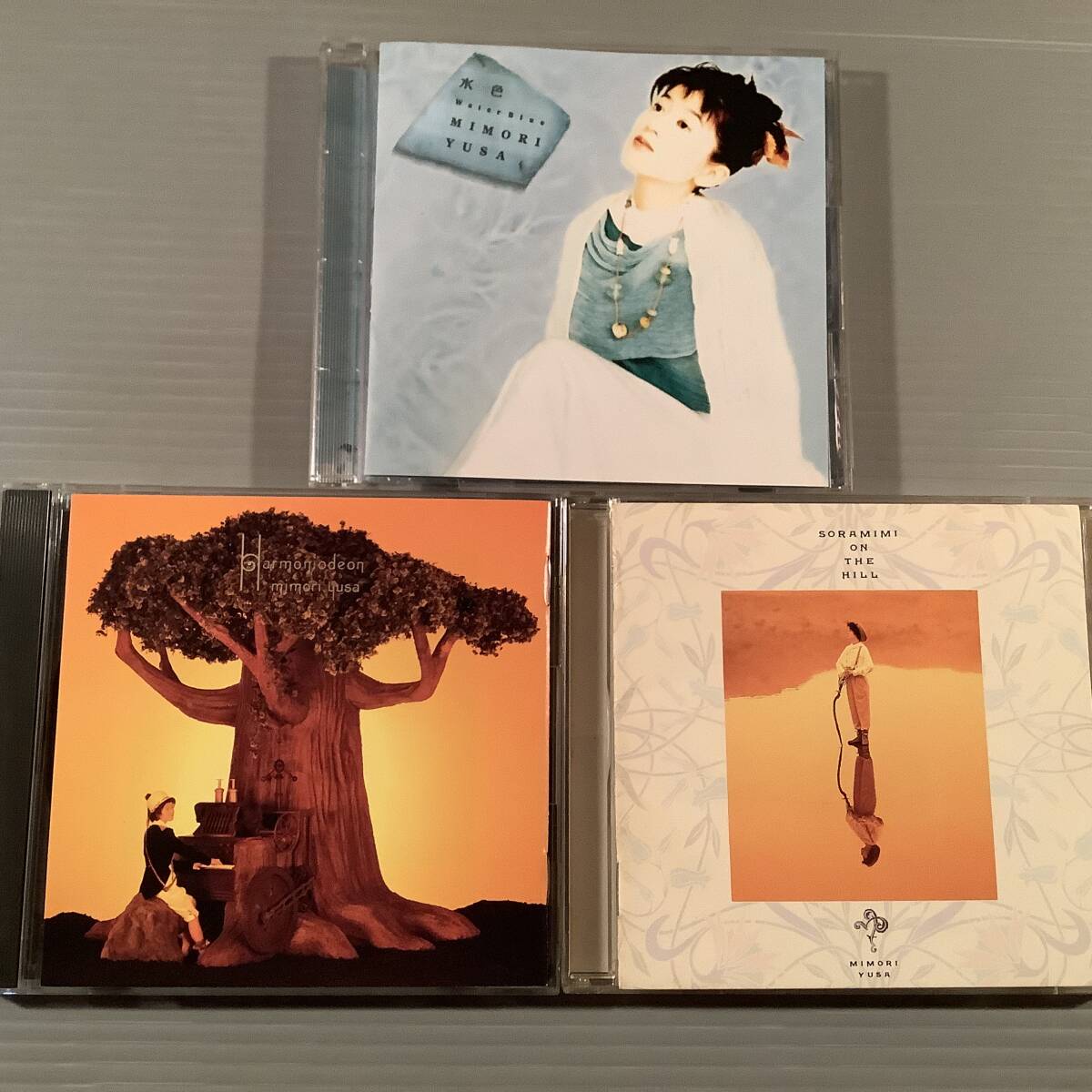 CD■遊佐未森『水色』『ハルマ二オデオン』『空耳の丘』※3枚まとめてセット■美品!拍卖