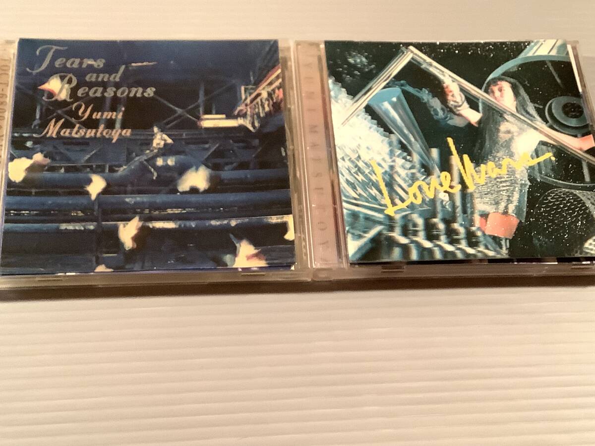 CD(初回3-Dシート付)■松任谷由実『ラヴウォーズ』『ティアーズ アンド リーズンズ』※2枚まとめてセット■良好品!拍卖