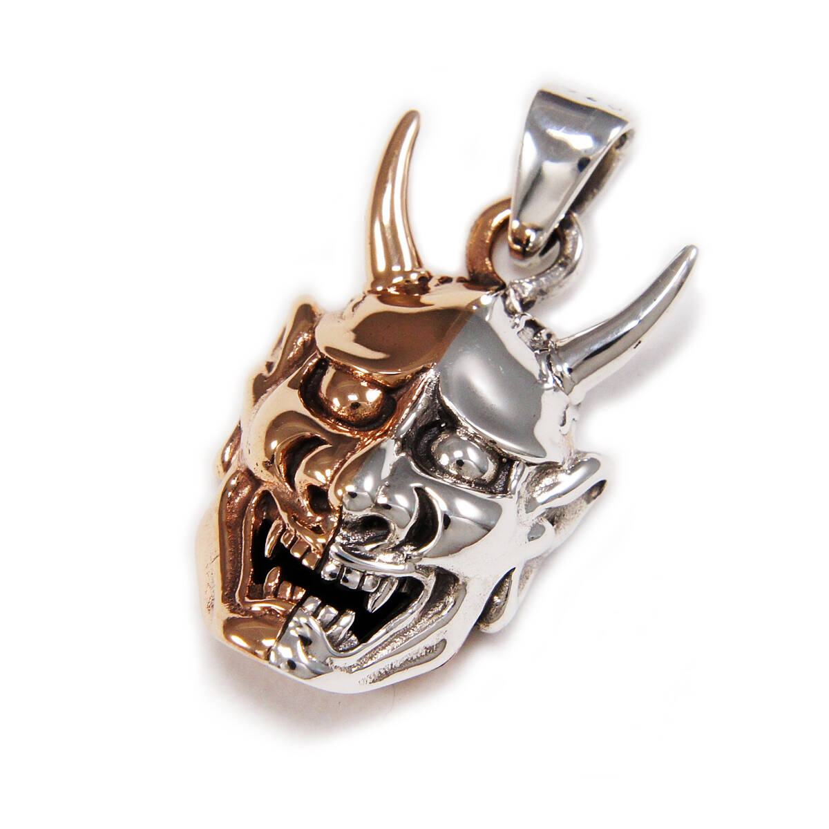 HANNYA ハンニャ 青銅 925シルバー ペンダント GB-059拍卖