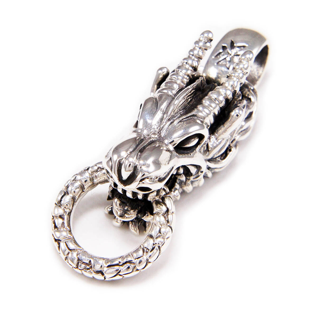 ドラゴン 竜 925シルバー ペンダント 925刻印あり TAN-012拍卖