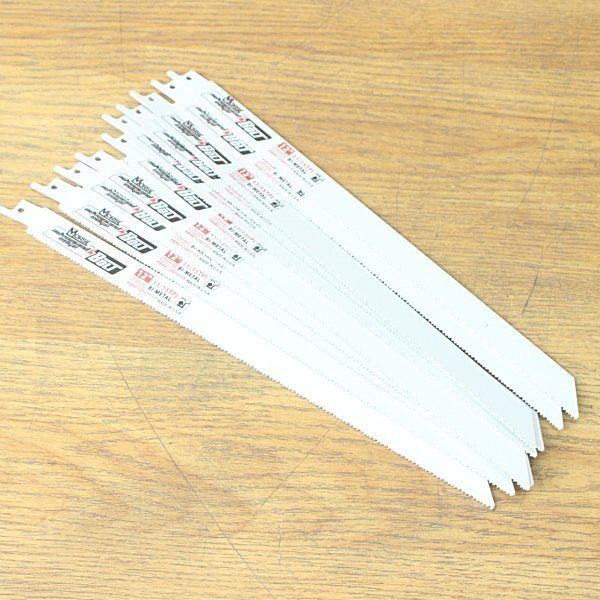 未使用)10枚☆MORSE/モールス 300mm 12” 11/15 TPI レシプロソーブレード バイメタル拍卖