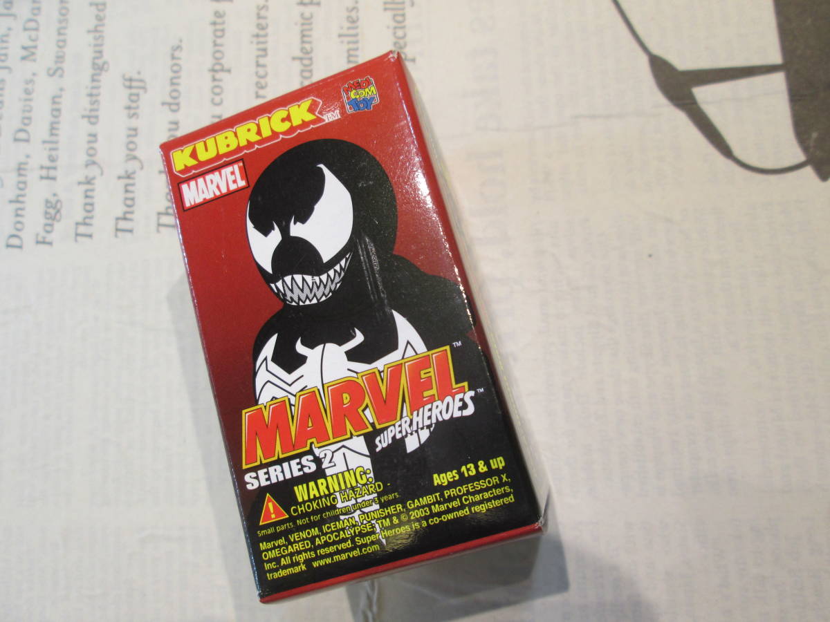 ★キューブリック マーベル MARVEL スパイダーマン 未開封品 2003年★未使用品整理 拍卖