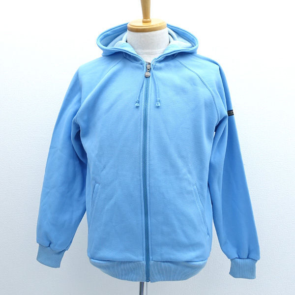 ★ クラブアディダス ジップアップパーカー ブルー サイズ98-6 デサント製 タグ付き ACB-391 (0220516453)拍卖