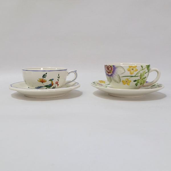 ★ Gienジアン 洋食器 シアン アソートペアカップ&ソーサー(2組) (0220516724)拍卖