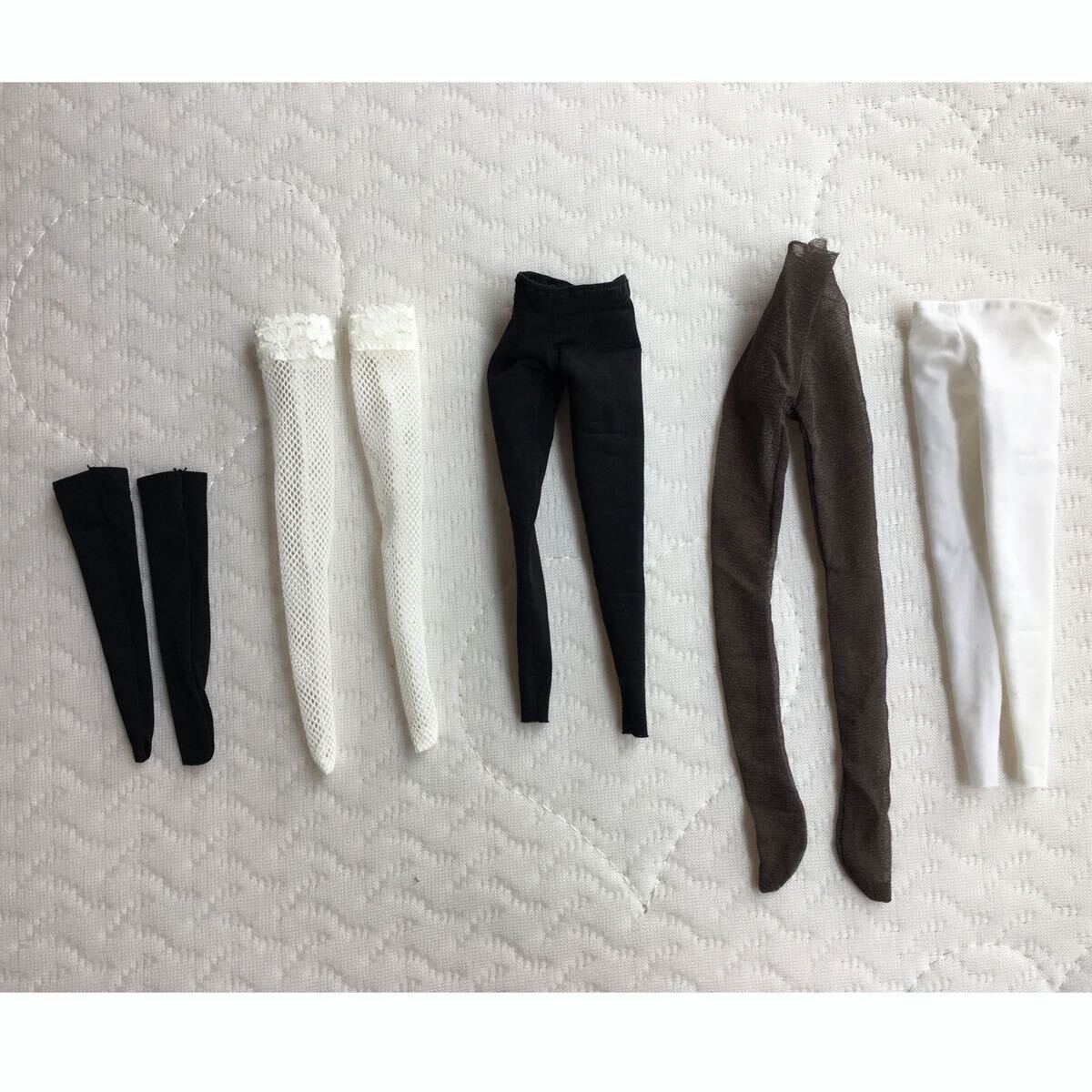 A185 1/6スケール ストッキング 靴下 5点セット 画像1はすべでです OB/TBLeague/Phicen/Jiaou doll素体対応拍卖