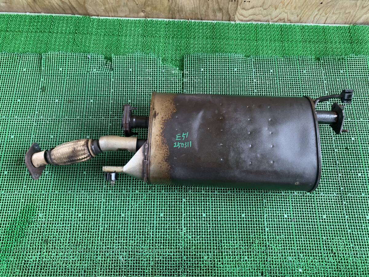 ●即決値段●漏れなし●250311日産 エルグランド ME51 E51 純正 センター マフラー エキゾーストパイプ エキゾースト センターマフラー拍卖