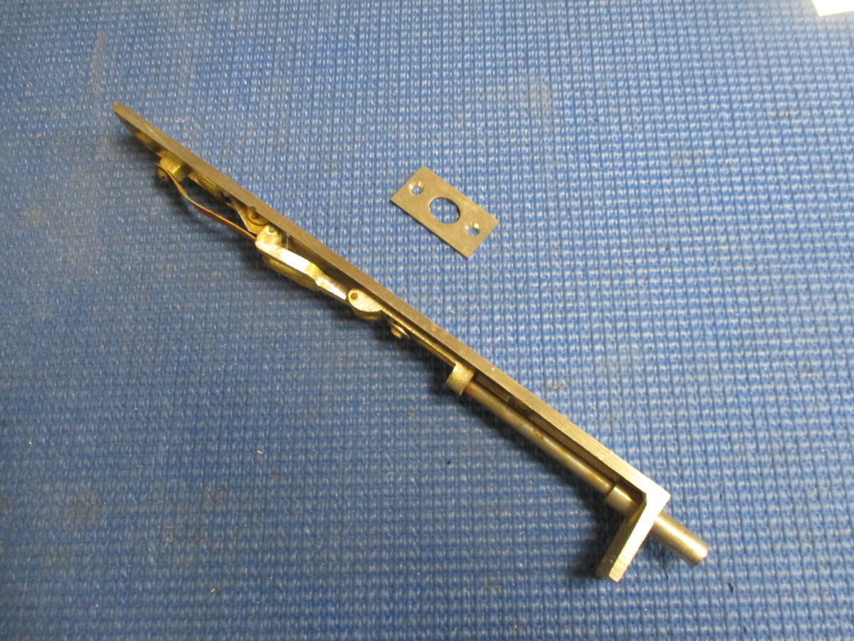 真鍮レトロ フランス落し 新品 色 WB サイズ 240ミリ×25ミリ メーカー ベスト ビス不付き 1ケで¥2000 拍卖