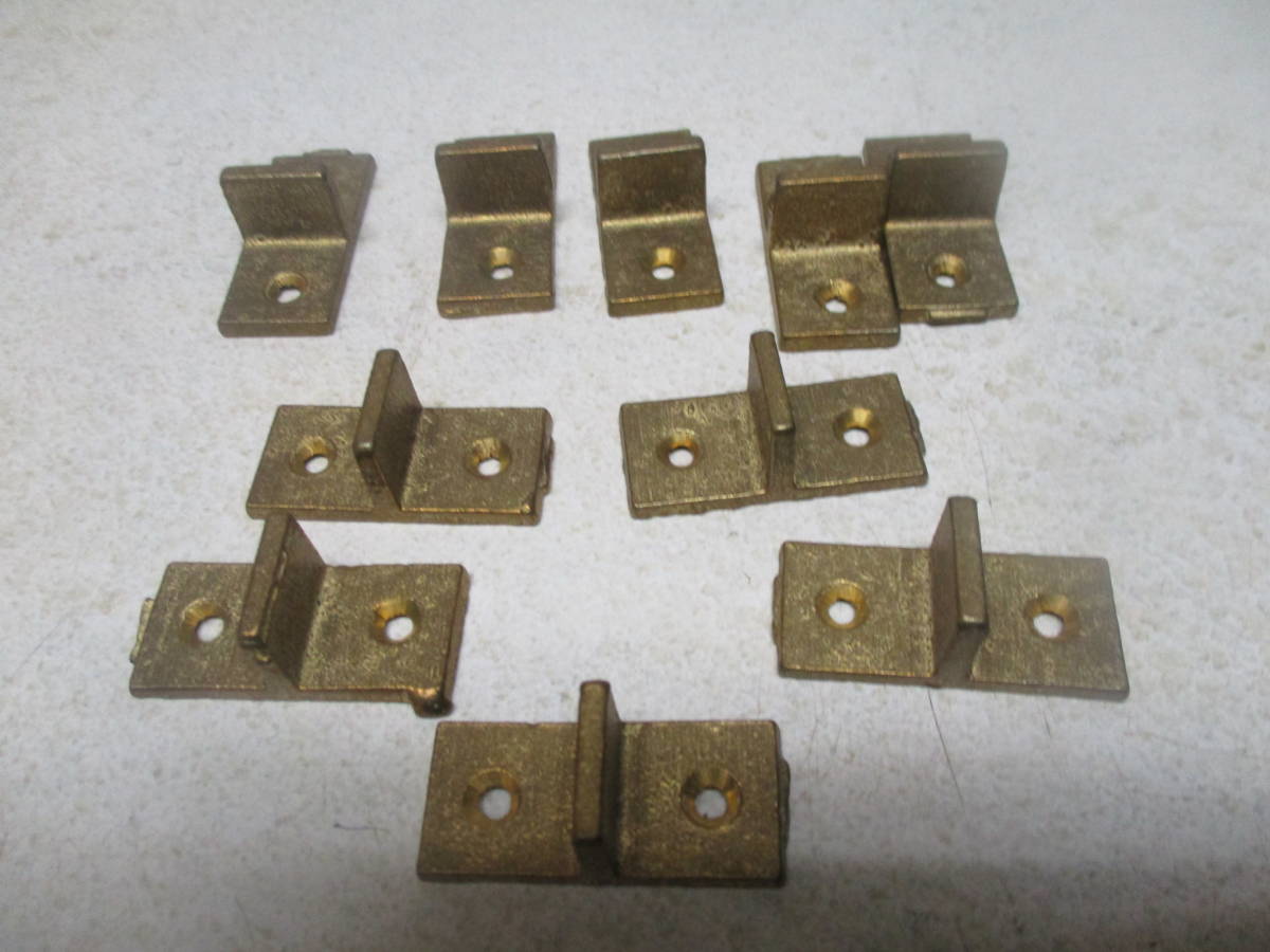 〇真鍮レトロ 真鍮堰止め 新品 10ケで¥620 送料¥185拍卖