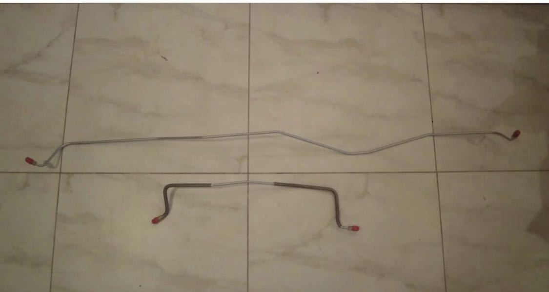 59~64 インパラ リアブレーキライン スチール 新品。シボレー ベルエア ビスケイン エルカミーノ ホットロッド ローライダーハイドロ拍卖