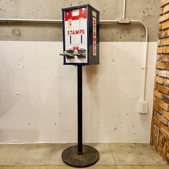 アメリカ ヴィンテージ STAMP 切手 ベンディングマシーン インテリア アメリカン雑貨 店舗什器 ディスプレイ ジャンク【B3103】拍卖