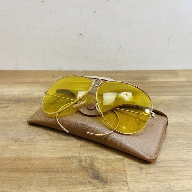 レイバン ヴィンテージ RAY BAN B&L ボシュロム シューター 10K GP アメリカ サングラス ケース付き【B4223】拍卖