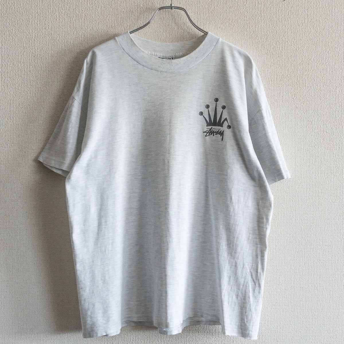 【80s/USA製】OLD STUSSY【両面プリント Tシャツ】L ステューシー オールド ビッグシルエット オーバーサイズ 古着 25030785拍卖