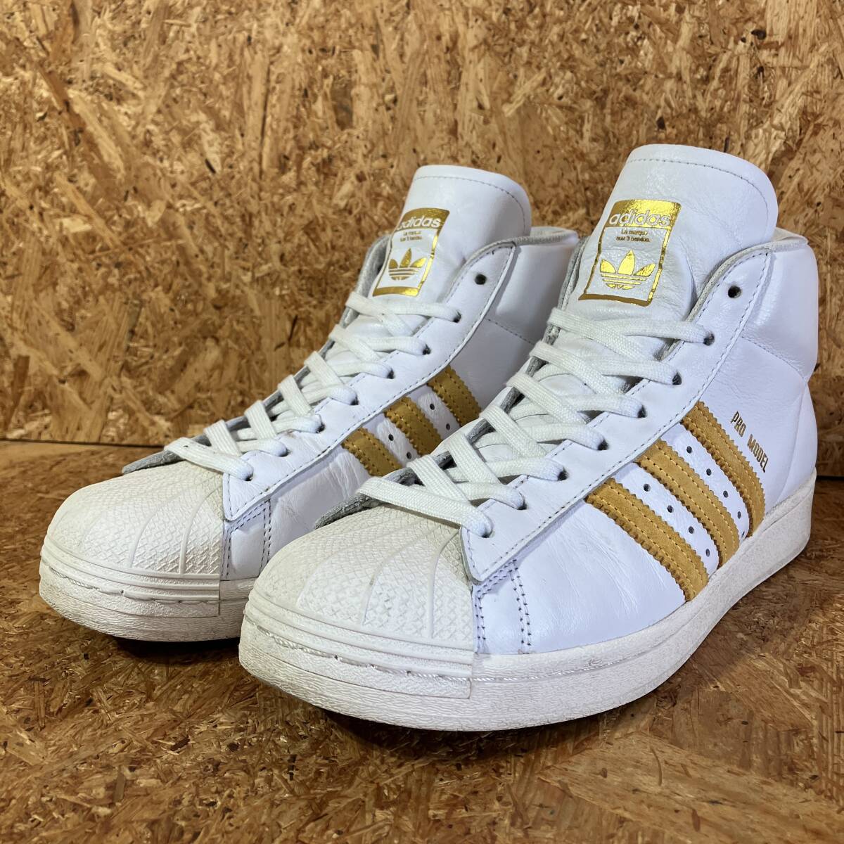 adidas PRO MODEL US10 28cm プロモデル promodel ハイカット バッシュ for skateboarding拍卖