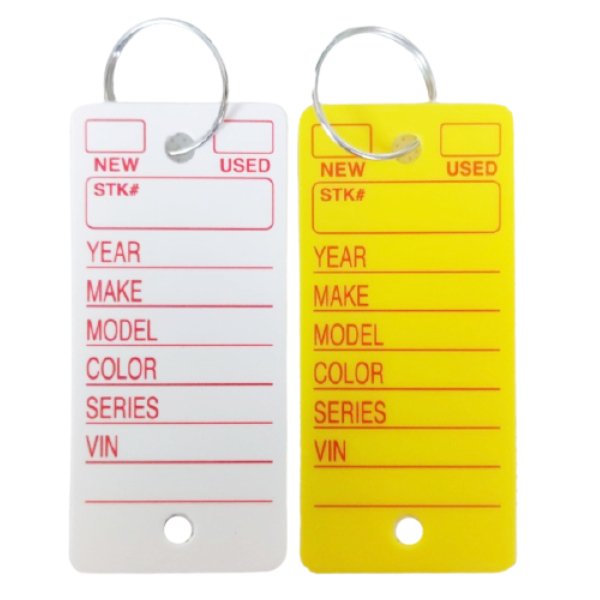 U.S.カーディーラーで実際に使われているキータグ 2枚 送料無料拍卖