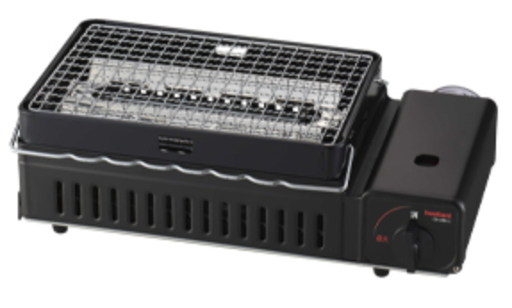 イワタニ:カセットガス 炉ばた焼器 炙りや2(マットブラック)/CB-ABR-2拍卖