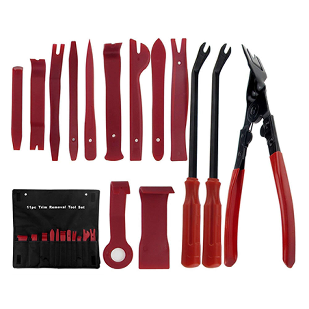 内装はがし 職人 車 内張り メンテナンス 14点セット 自動車 整備 工具 多用途 脱着工具 コード拍卖