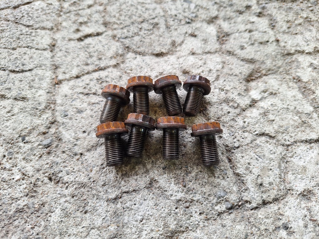 S13シルビア SR20DE NA AT用 フライホイールボルト No.yan拍卖