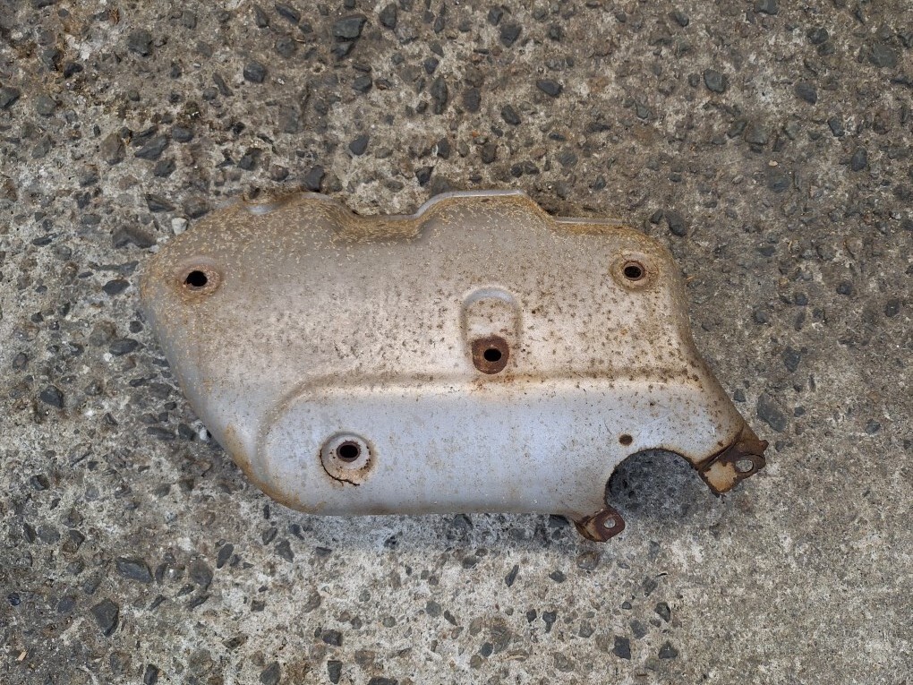 S13シルビア SR20DE用 NA用エキゾーストマニホールド遮熱板 No.29拍卖