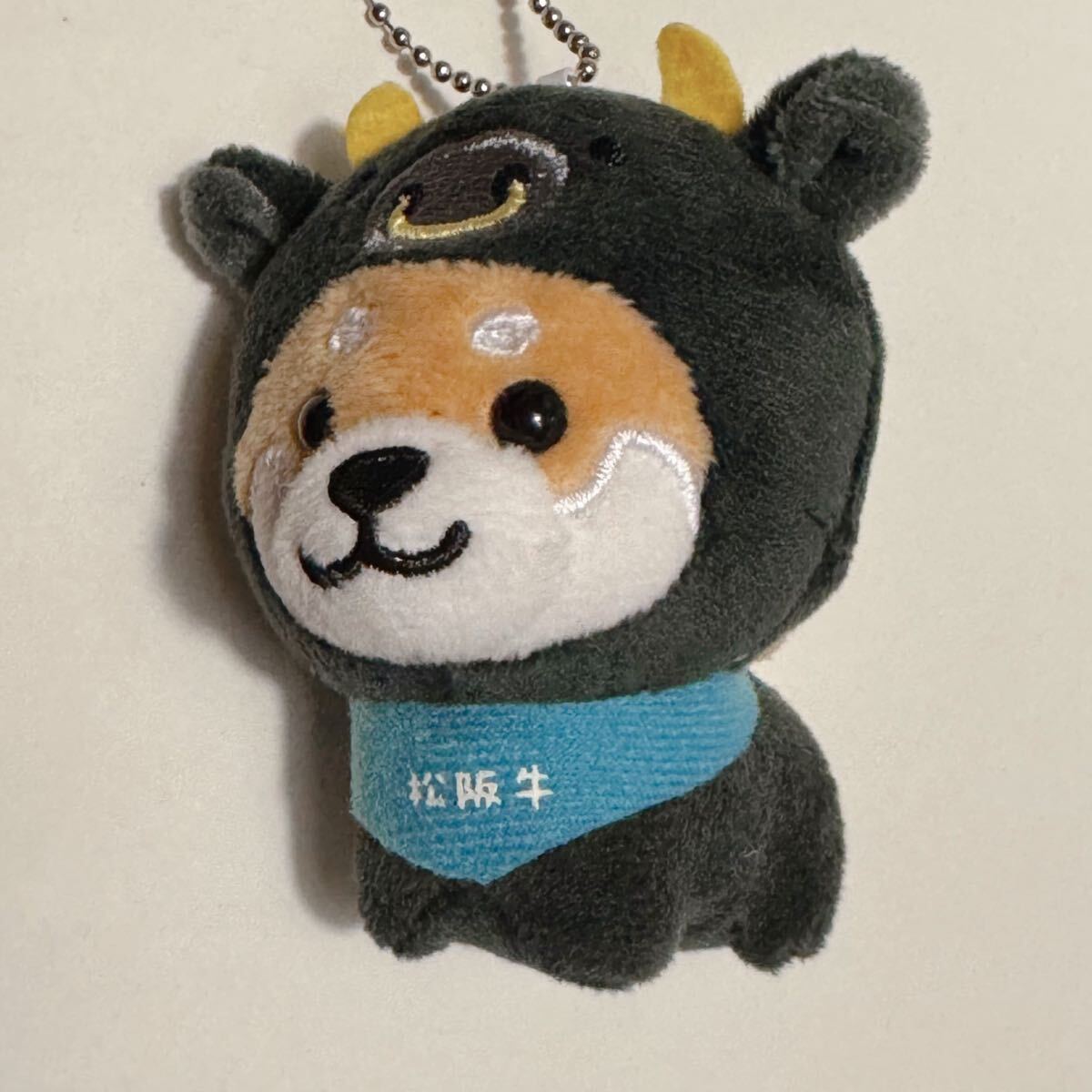 即決!三重県限定!旅するマメしば「松阪牛バージョン」マスコット拍卖