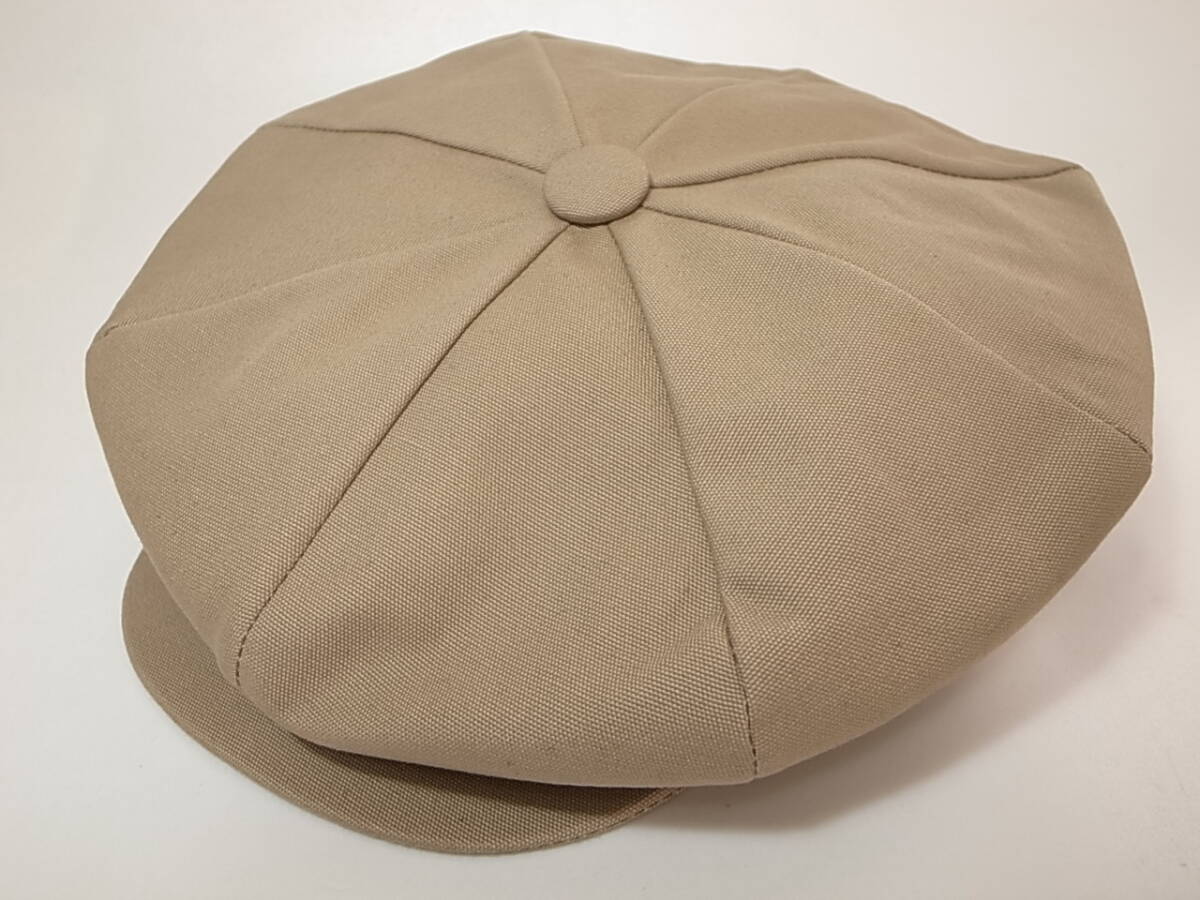 【送料無料 即決】New York HatニューヨークハットNewYorkHat USA製 Canvas Big Appleコットン素材 大ぶり キャスケット Khaki カーキ 新品拍卖