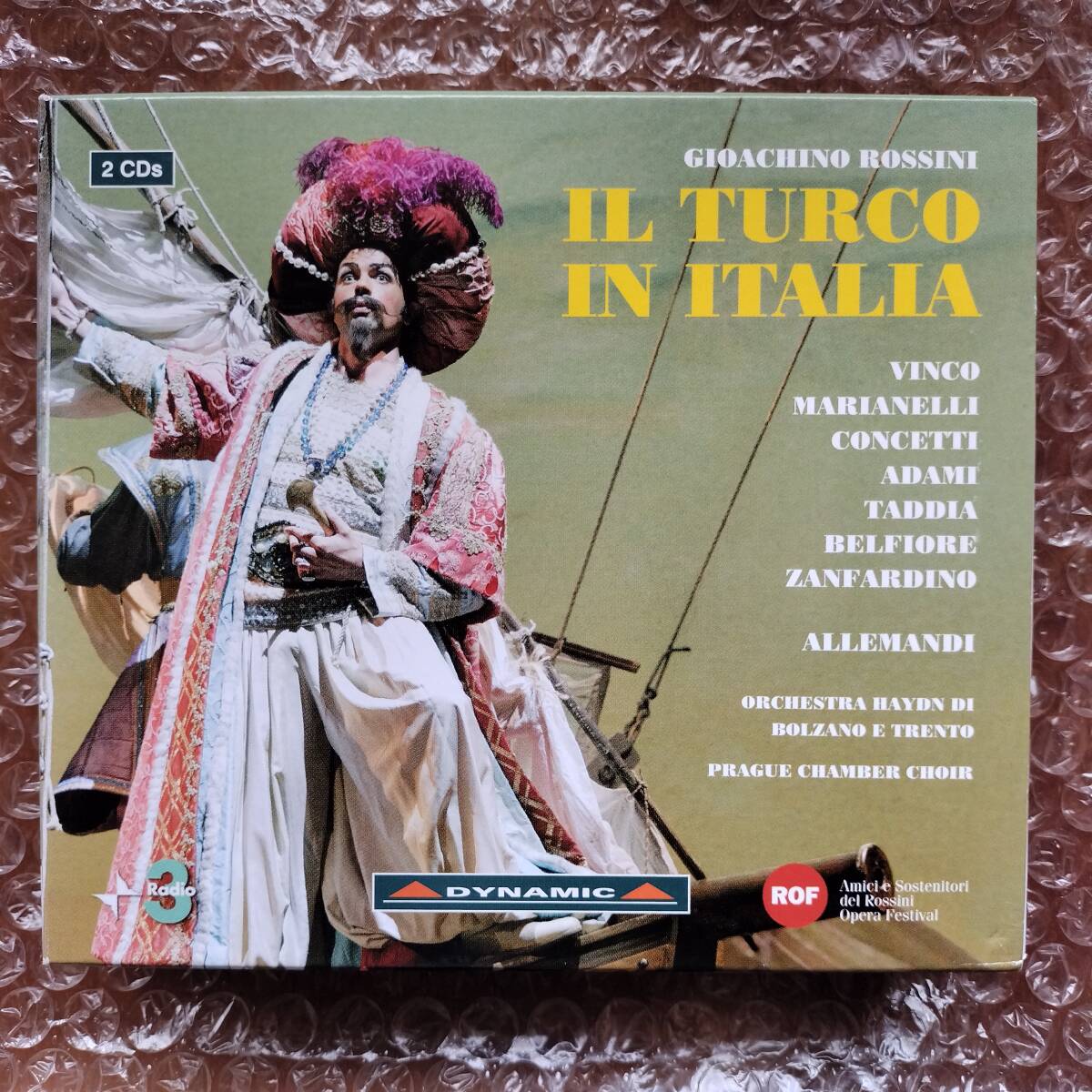 盤面良好 2CD-BOX DYNAMIC マルコ・ヴィンコ他, アントネッロ・アッレマンディ - ロッシーニ:イタリアのトルコ人 a9B0013HA8FQ拍卖