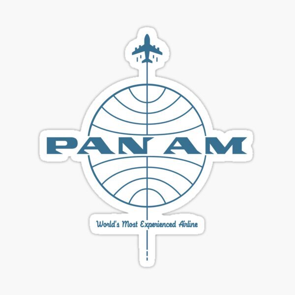 レトロステッカー Pan American World Airways拍卖