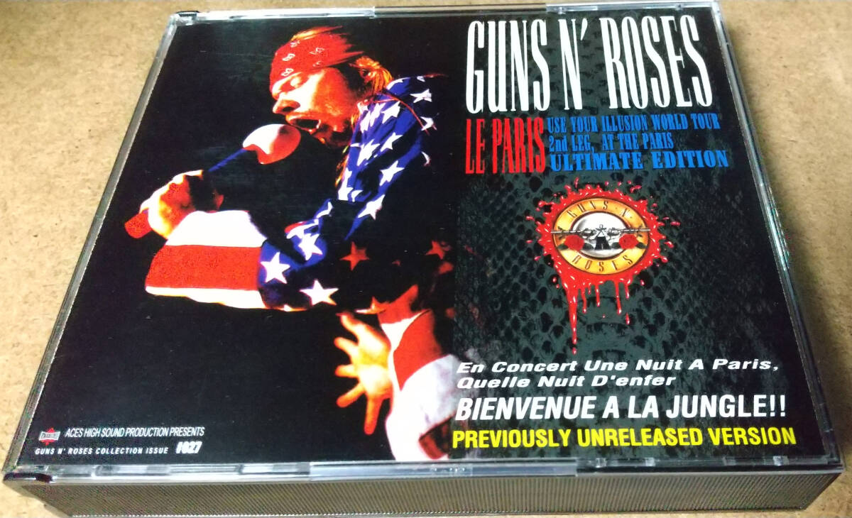 GUNS N' ROSES 「LE PARIS」(3CD)拍卖